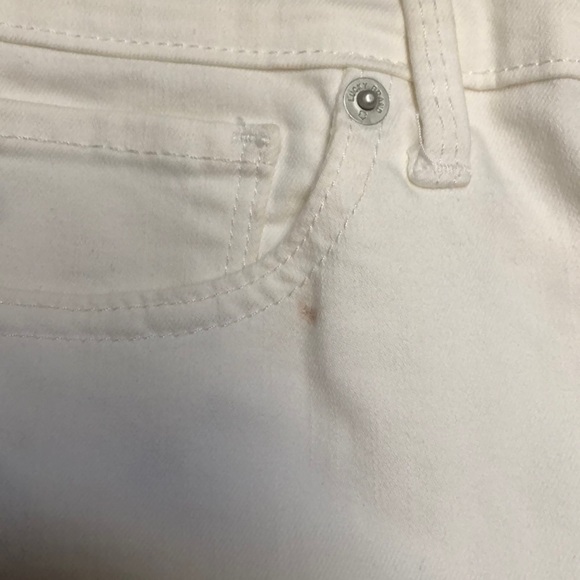 !LAST DAY!  Lucky Brand Brooke Crop | white | sz 12/31 - Picture 4 of 7